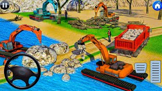 Heavy Excavator Crane Simulator - City Construction Sim Game - Android Gameplay screenshot 3