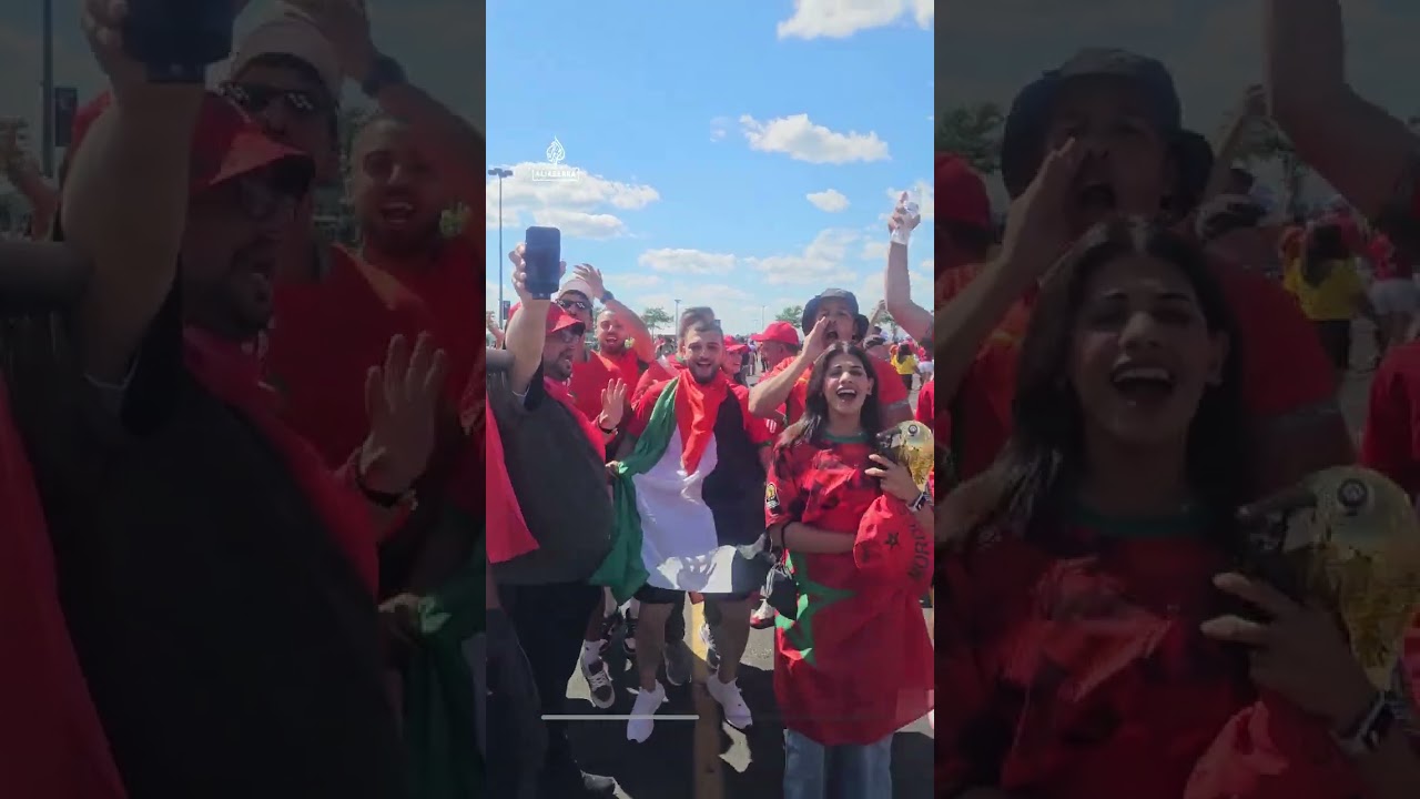Brazil and Morocco kickoff amid electric atmosphere