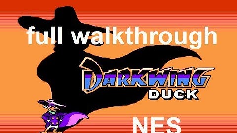 Darkwing Duck NES full walkthrough No Death