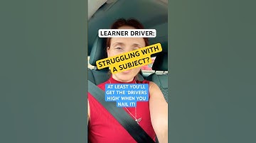 Learner: Struggling with a subject? #learner #learnerdriver #learningtodrive #driving