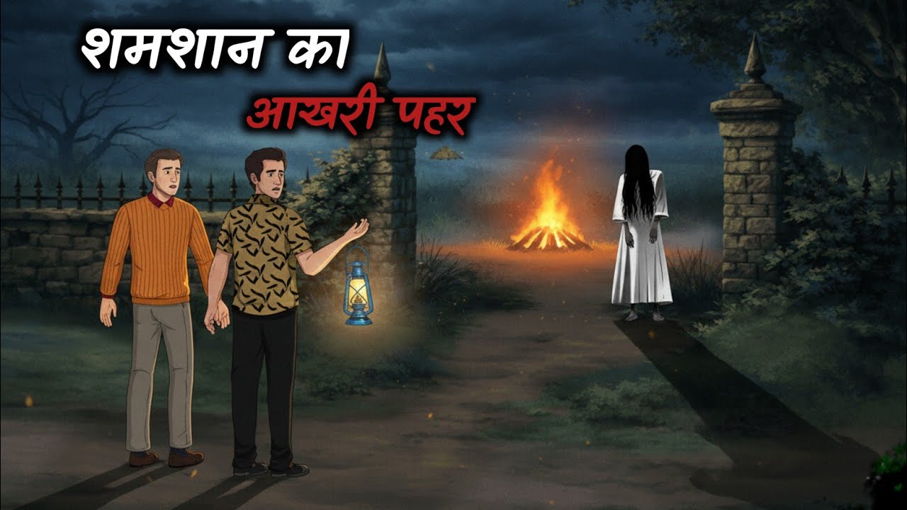 उस रात शमशान में ||भूतिया कहानी || horror story in hindi