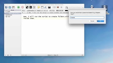 Create folders and documents inside Scrivener automatically using AppleScript - Part 2 of 2