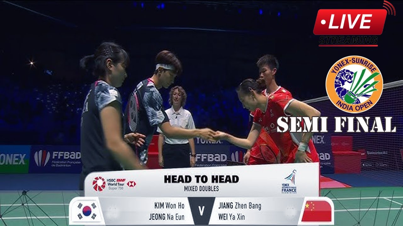 🔴LIVE Fajar/Rian (INA) VS Kang/Seo (KOR) I India Open 2024 I Siaran