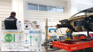 Celette Naja 3D Bilgisayarlı Ölçüm Sistemi Ile Skoda Superb 3. Generation Np Şasi Onarımı