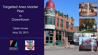 Targeted Area Master Plan Open House on Downtown, May 23, 2019