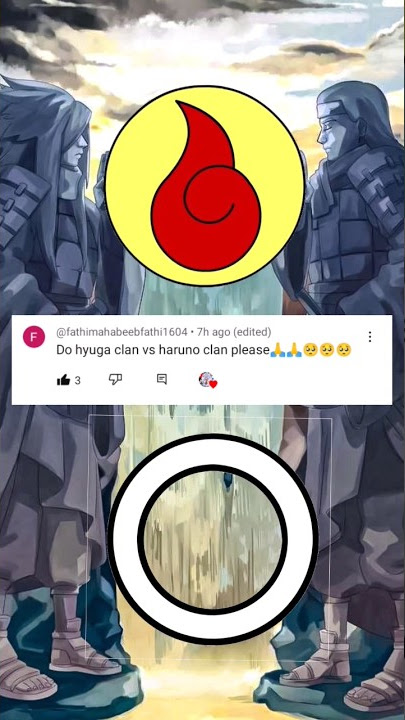 Who is Strongest | Hyuga clan vs Haruno clan #naruto #anime #viral #shorts
