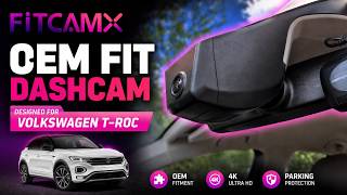 The Best Factory-Looking integrated Dash Cam on the Market for Volkswagen T-ROC Gen1 Facelift