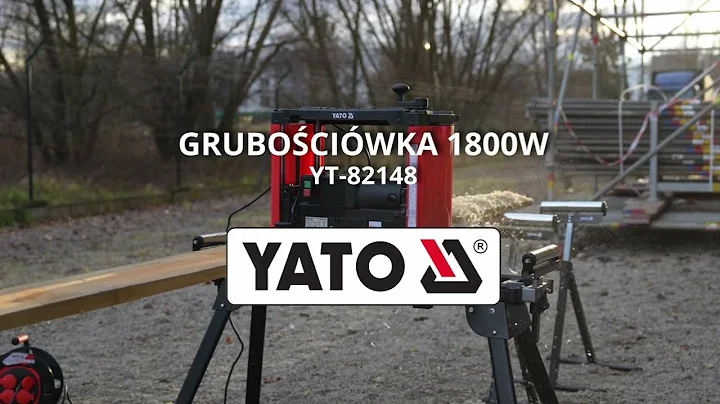 Grubościówka YATO YT-82148 - precyzyjna obróbka drewna