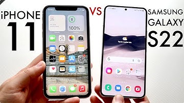 Samsung Galaxy S22 Vs iPhone 11! (Comparison) (Review)