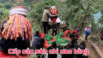 lễ cấp sắc sán chỉ bảo lạc cao bằng