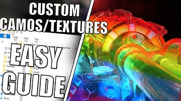 How To Install Custom Camos And Textures For Plutonium Zombies