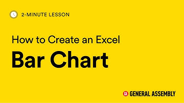 How to Create a Bar Chart in Excel in 2 Minutes - General Assembly