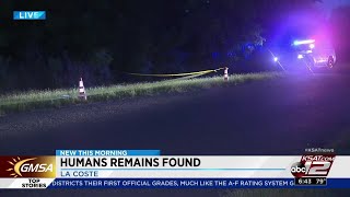 Human remains found in wooded area in SW Bexar County