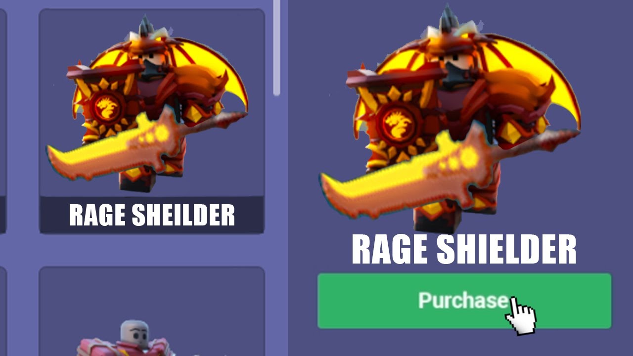 *NEW* SHIELDER Kit With The RAGEBLADE In Roblox Bedwars... - YouTube