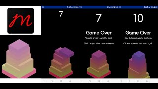 Eiffel Tower  a Stack Tower Game in 3d developed by Miranky. screenshot 2