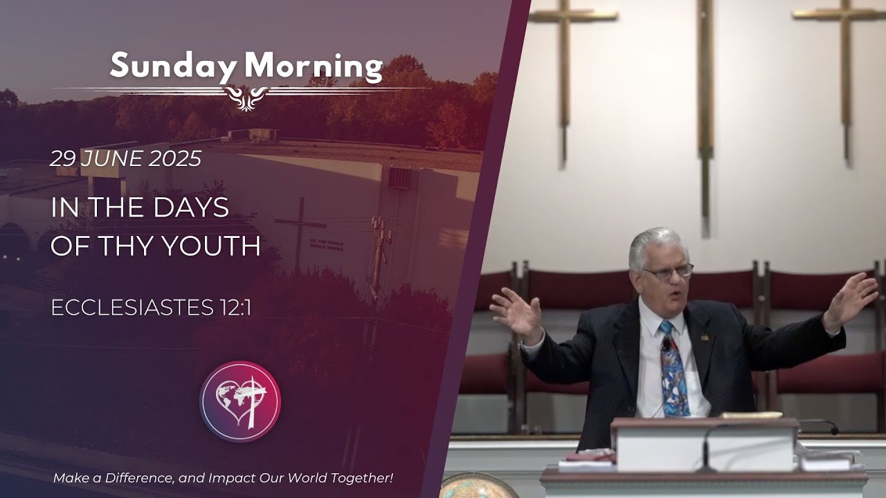 In the Days of Thy Youth - 29 June 2025 - Sunday Morning - CBC Service