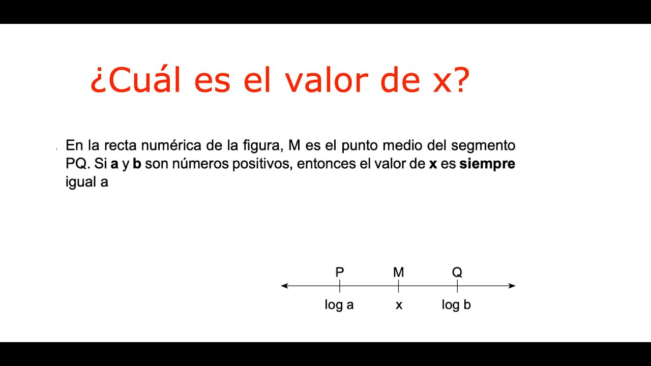 ¿Cuál es el valor de x? - YouTube