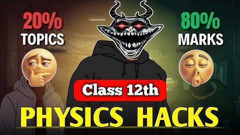 Physics Hacks 2026 | PSEB Physics Complete Class 12th | Important physics topic 2026 | #physics #12