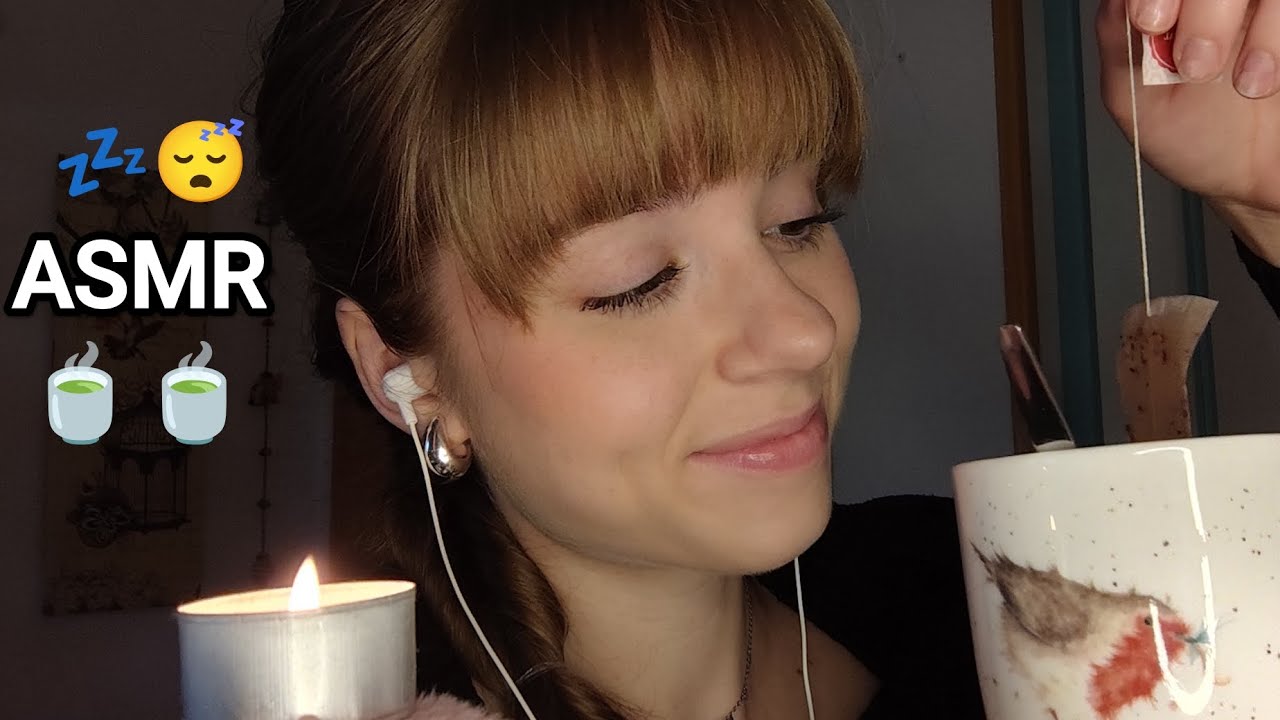 ASMR|| Ta copine prends soin de toi. Bougie et thé chaud pour t'endormir😴🍵💤
