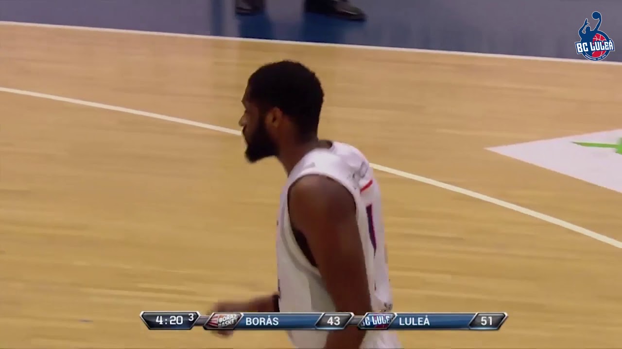 Quinton Upshur steal och dunk mot Borås YouTube