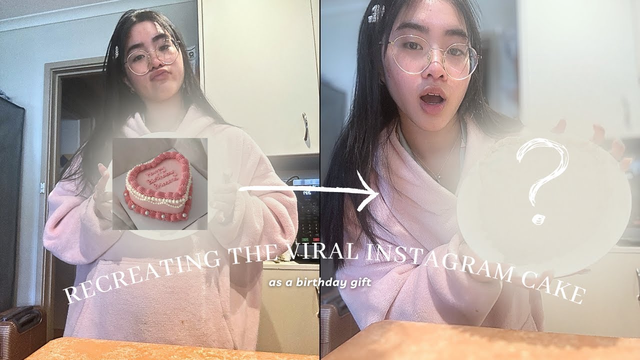 recreating the VIRAL tiktok cake *epic fail* YouTube