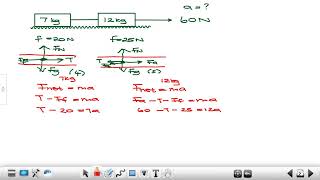 NEWTONS SECOND LAW: SIMULTANEOUS EQUATION