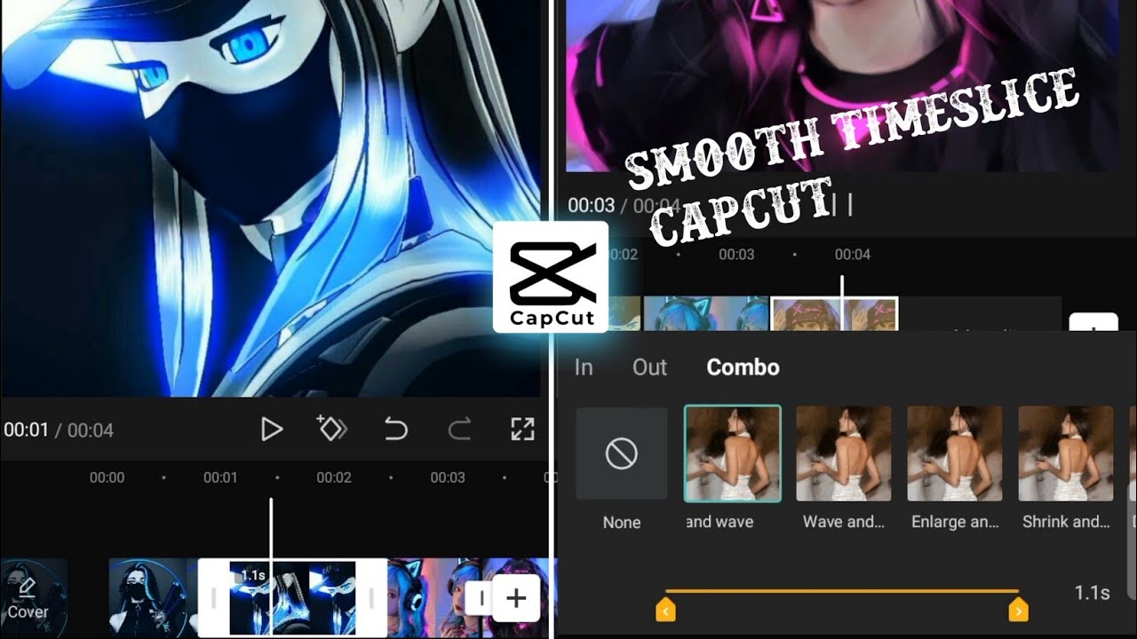 Smooth timeslice transition || Capcut amv tutorial 2023 - YouTube