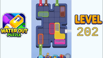 Water Out Puzzle Level 202 Walkthrough Solution