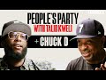 Capture de la vidéo Talib Kweli & Chuck D Talk Public Enemy, Flavor Flav, Tupac, Trump | People's Party Full Episode