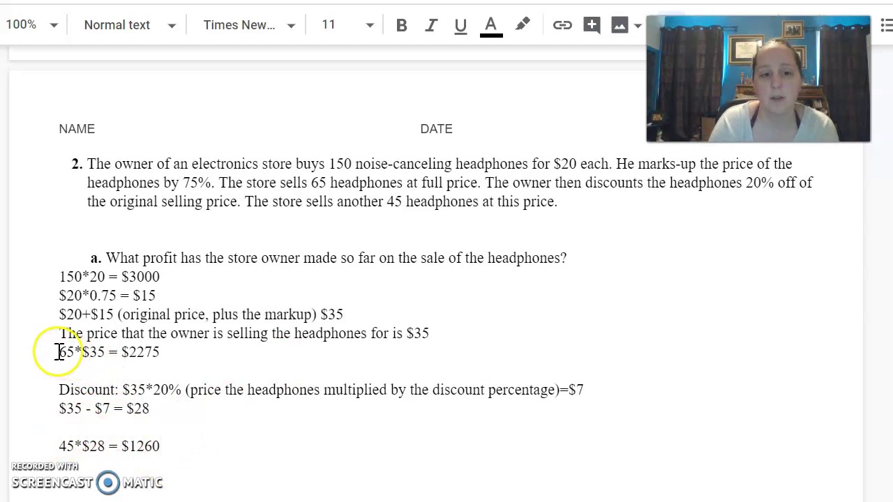Silver Math Chapter 6 Extended Response Part 2 (Silver Math) - YouTube