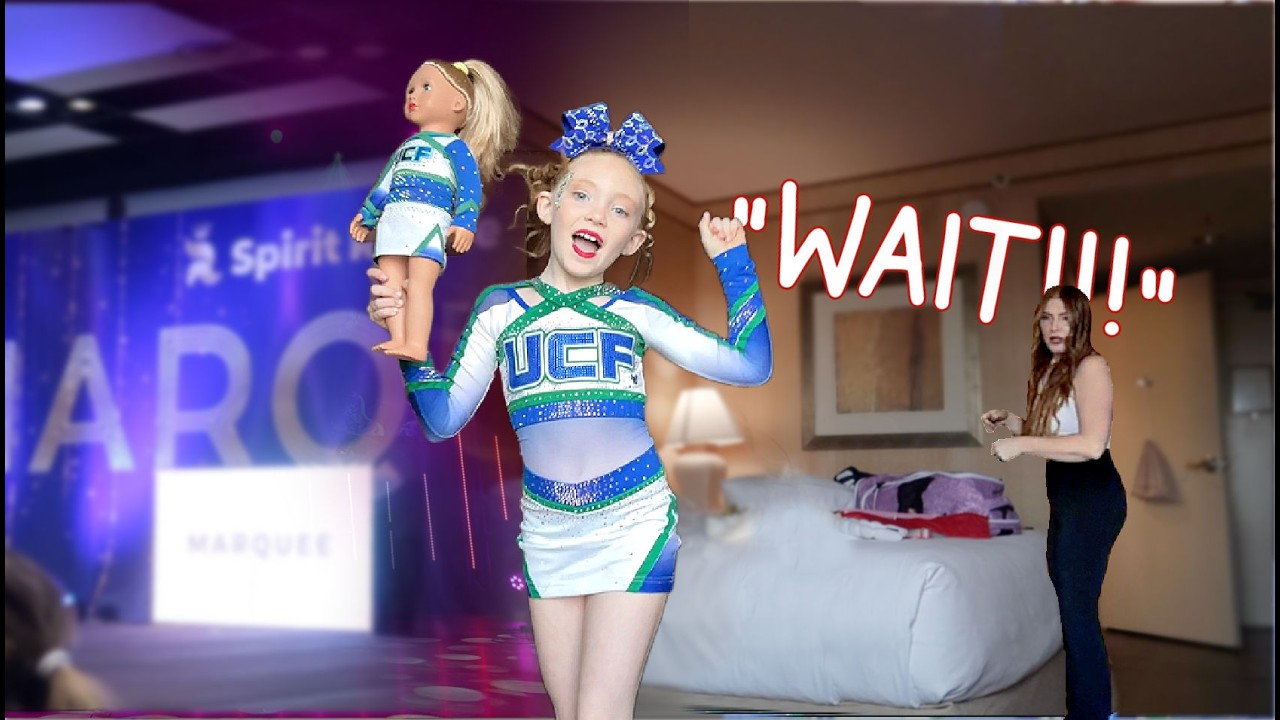 First 24 hour GIRLS TRIP (alone) for CHEER *we have a BIG problem*