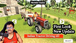 👌 First Look Indian Tractor Driving 3D Gameplay New Update screenshot 4