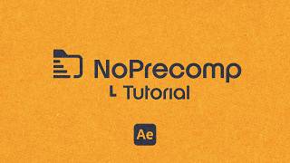 Folders in After Effects ! NoPrecomp plugin tutorial