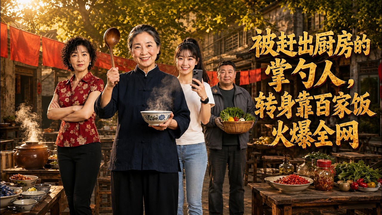 掌勺人被逐出門，憑百家飯逆襲走紅