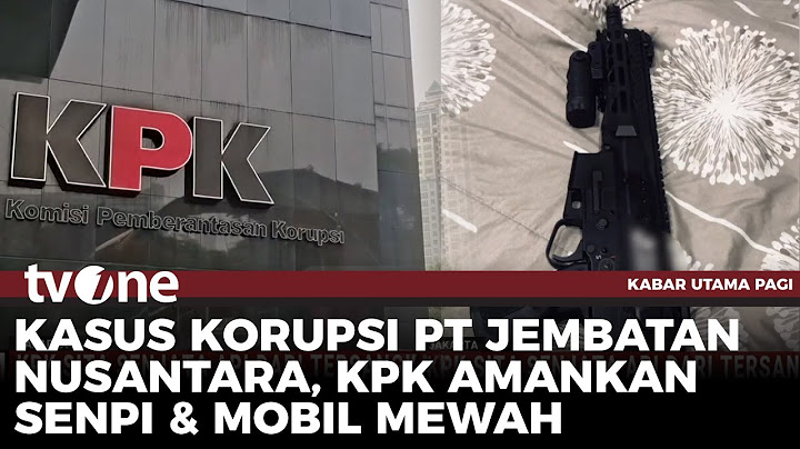 Geledah Rumah Tersangka Korupsi, KPK Sita Senpi dan 5 Mobil Mewah | Kabar Utama Pagi tvOne