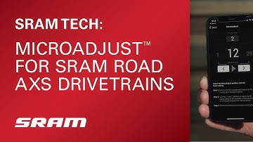 MicroAdjust™️ for SRAM Road AXS Drivetrains