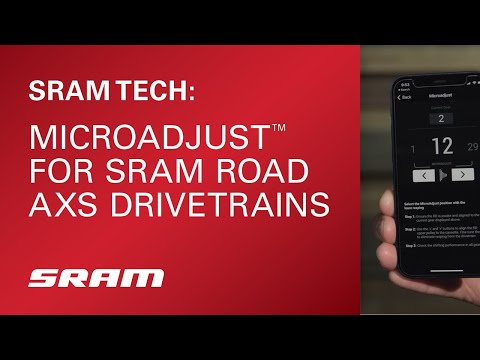 MicroAdjust™ for SRAM AXS Drivetrains