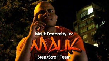 RISC 2012: MALIK Fraternity, Inc. - Step/Stroll Team
