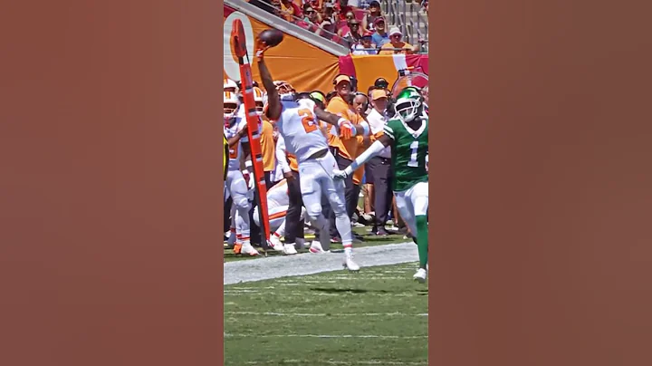 Catch Almost as Cool as the Jerseys 😮‍💨🔥 #nfl #nflhighlights #nflshorts #nfledits #fyp #fy #bucs