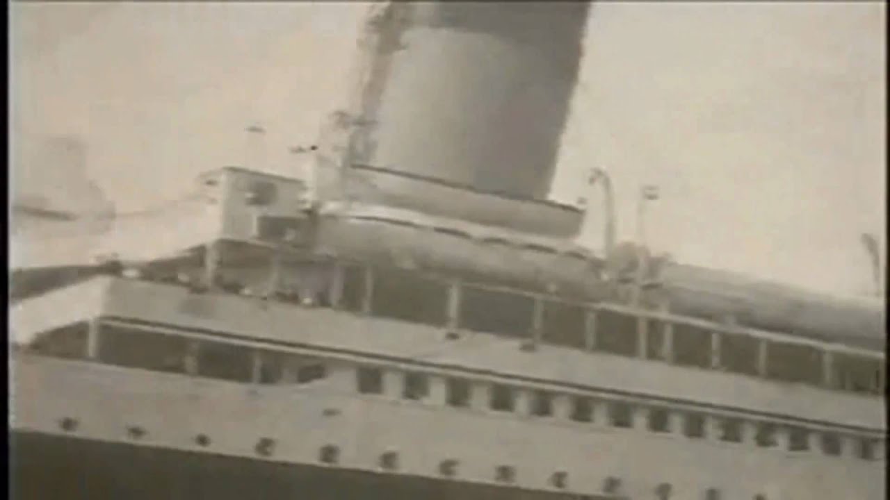 RMS Olympic Nantucket Collision 1934, Video interview about RMS Olympic  collision with Nantucket lightship, By RMS Olympic