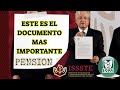 DOCUMENTO QUE TE DA DINERO Y ES EL MAS IMPORTANTE DE LA PENSION ISSSTE O IMSS