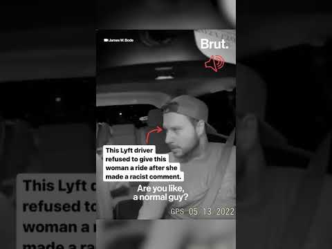 Watch Lyft driver James Bode’s reaction to a passenger’s racist remarks.