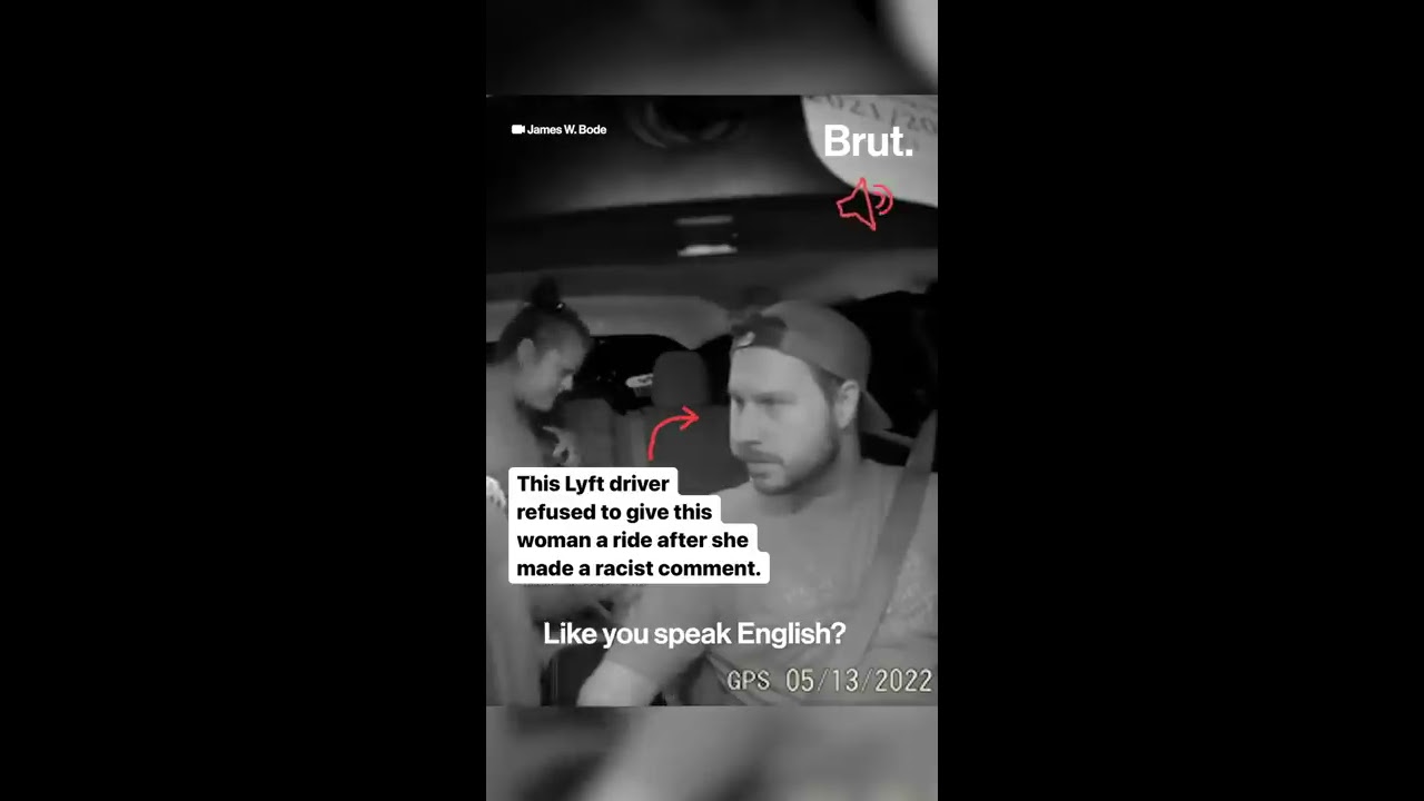 Watch Lyft driver James Bodes reaction to a passengers racist remarks