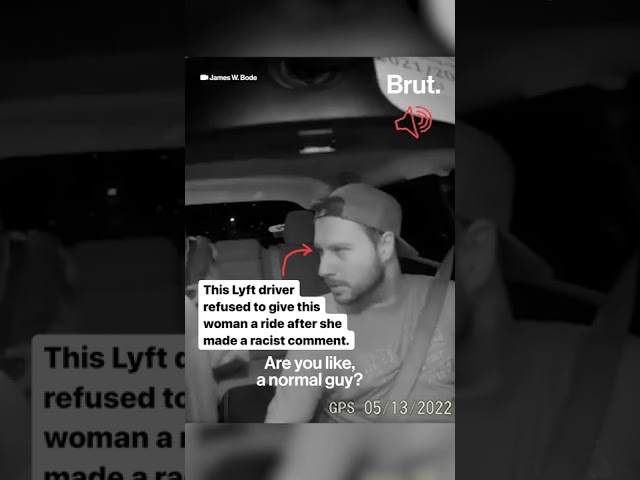 Watch Lyft driver James Bode’s reaction to a passenger’s racist remarks. class=