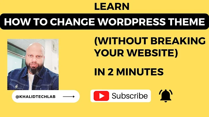 WordPress Tutorial 4 - How to Change a WordPress Theme (Without Breaking Your Website)