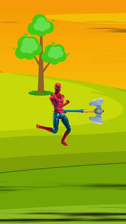 Ultraman encounters Skeleton King while hunting in the wild. #spiderman #ultraman #figure