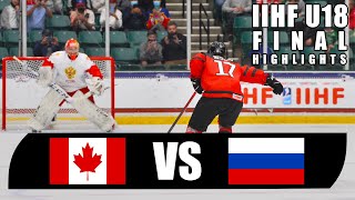 U18 IIHF Gold Final Game Highlights | Team Canada vs Russia | May 6, 2021 screenshot 3