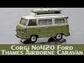Corgi Ford Thames Caravane Airborne 1/43 - Modèle N°420 - Miniature Neuve