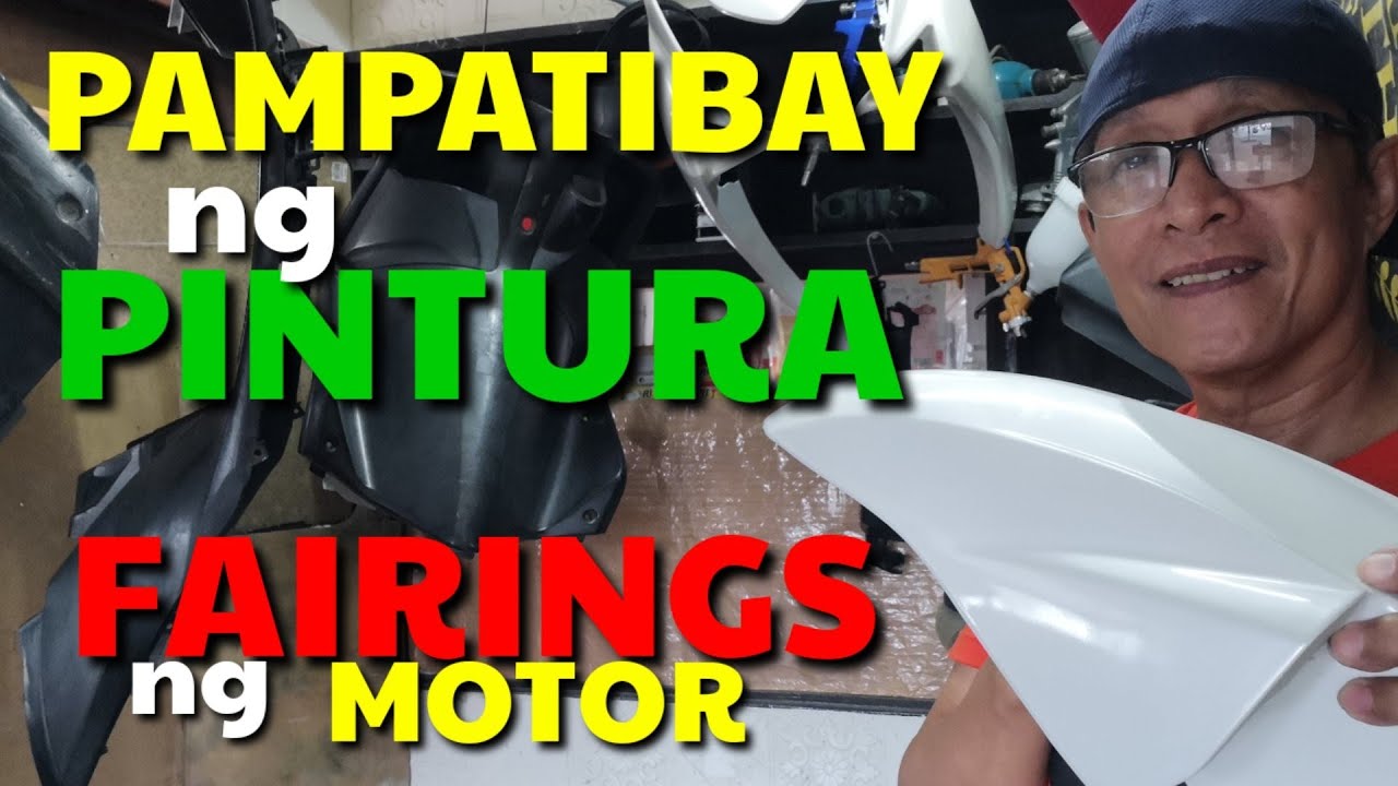 PAANO PATIBAYIN ANG PINTURA NG FAIRINGS NG MOTOR I DA HUSTLER'S TV