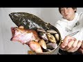 釣れた魚介類をすべて圧力鍋にポーン！極上の魚介スープを作ってみた。